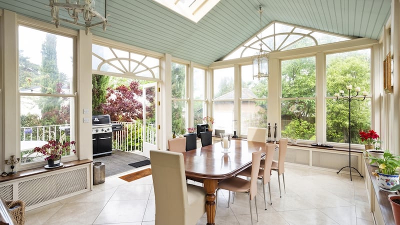 The sunroom.