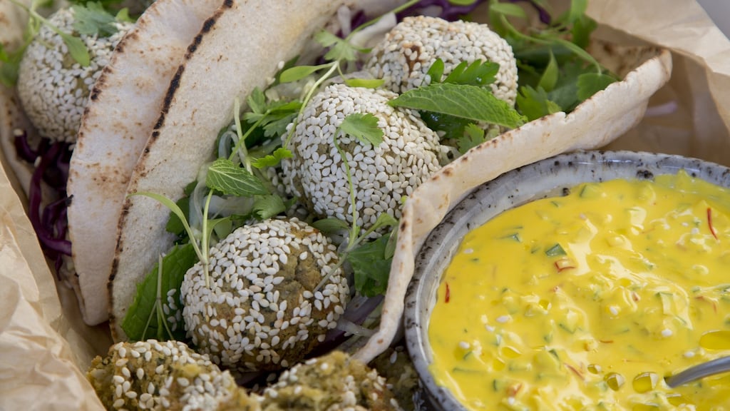 Vanessa Greenwood’s falafel balls