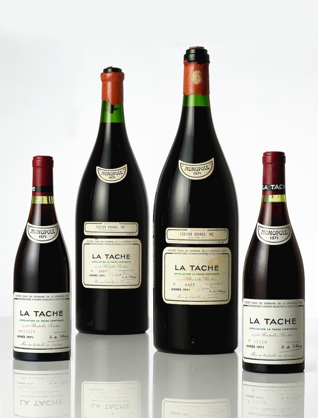 Domaine de la Romaneé-Conti La Tâche features in the sale