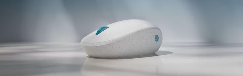 Microsoft's Ocean Plastic mouse is Bluetooth-enabled
