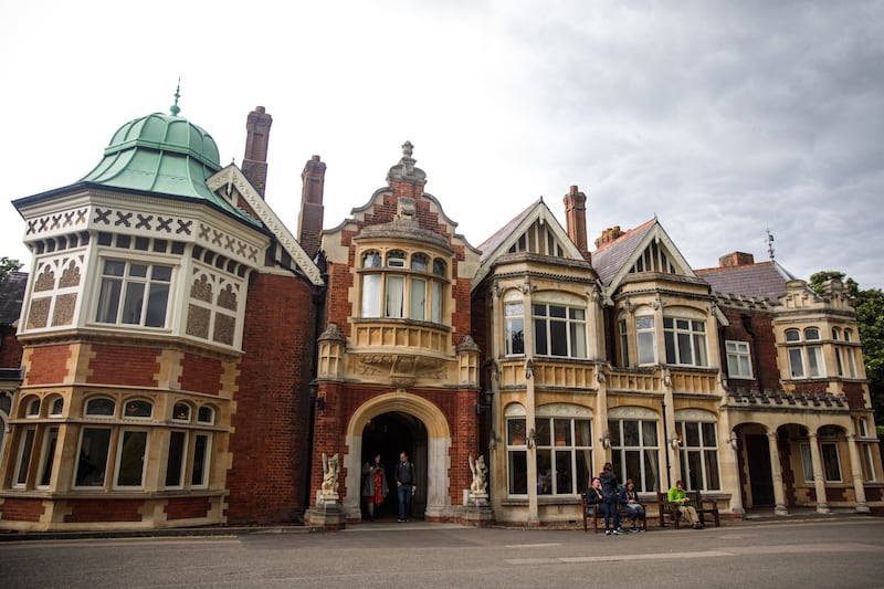 Bletchley Park Mansion, the Government Code and Cypher School's main codebreaking centre during the second World War, in Milton Keynes, England. Photograph: Jack Taylor/Getty 