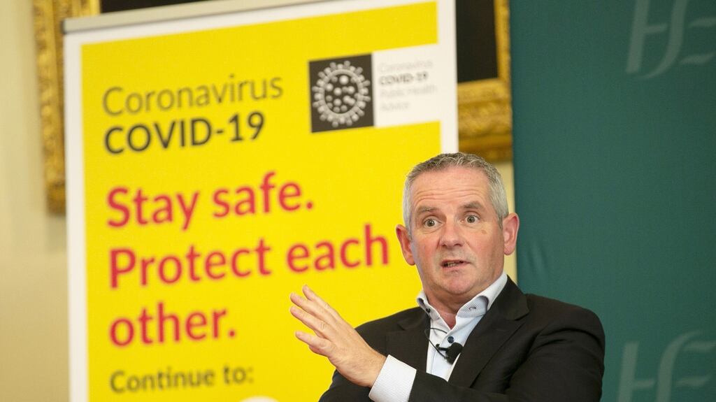 HSE chief executive Paul Reid: School reopening has  created a “significant challenge on the daily lab testing because we are reaching capacity”.  Photograph: Sam Boal