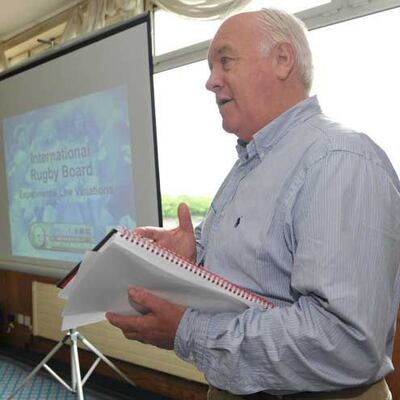 Owen Doyle is a former Test referee and former director of referees with the IRFU