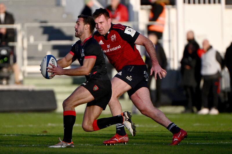 Toulon's Melvyn Jaminet. Photograph: Christophe Simon/AFP via Getty Images  