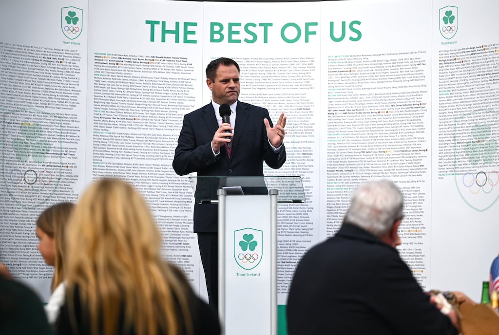 Minister of State Neale Richmond: 'We will lean into Burnham’s Irish links in an appropriate way.' Photograph: David Fitzgerald/Sportsfile