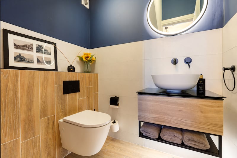The house has two new bathrooms