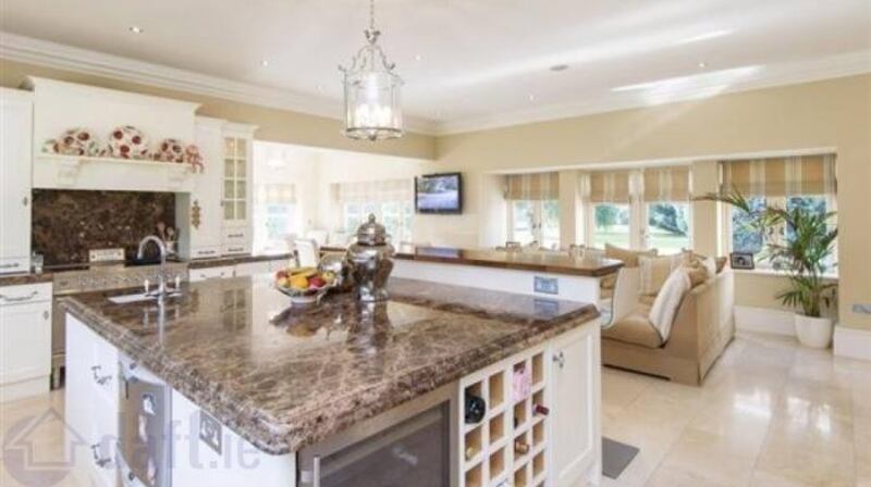 The kitchen at Conor McGregor’s new home.
