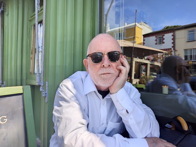 Christopher Burke on a visit to Clifden