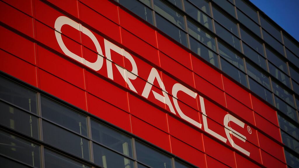 Oracle said it is on track to spend $4bn (€3.65bn) in capital expenditure this year. File photograph: Stephen Lam/Reuters