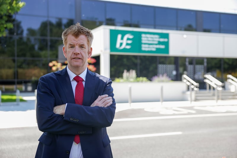 Integrated healthcare manager for Louth Meath, Paddy Clerkin, outside the new HSE surgical hub in Swords. Photograph: Enda O'Dowd/The Irish Times
