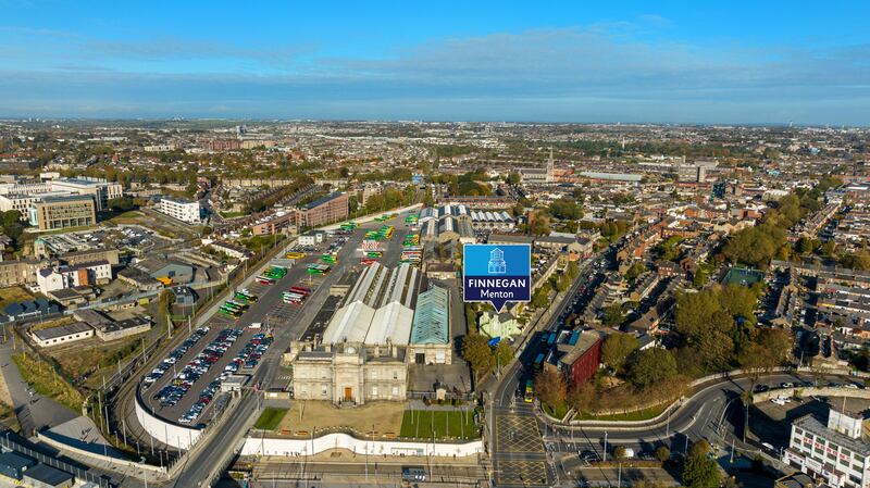 The site of Royal Canal House, Phibsborough, Dublin