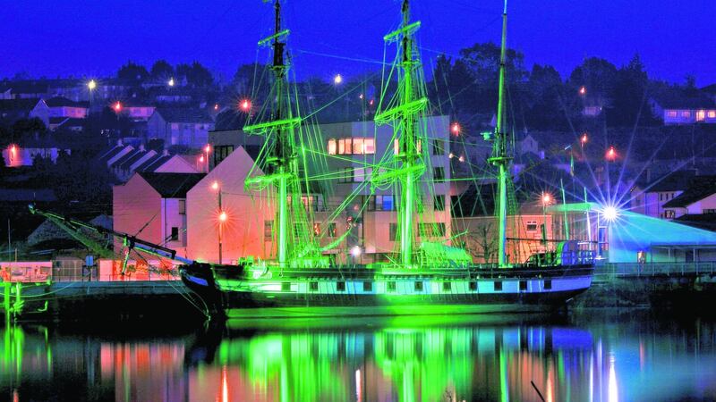 The Dunbrody Famine Ship in New Ross, Co Wexford