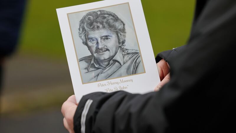 Pete St John was best known for writing the Fields of Athenry. Photograph: Alan Betson