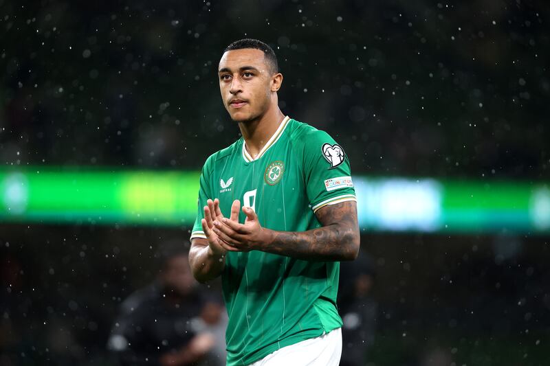 Adam Idah is one of a number of young players who has come through under Stephen Kenny. Photograph: Bryan Keane/Inpho