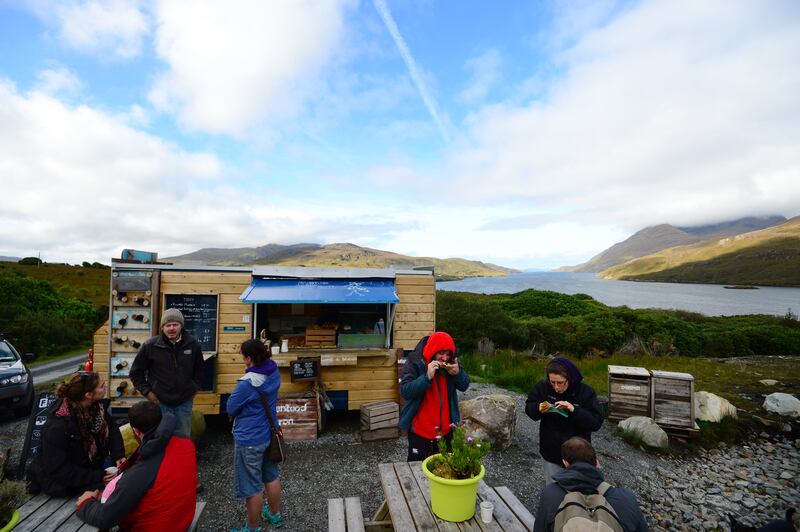 The Misunderstood Heron in Connemara overlooking Kilary Fjord on the Wild Atlantic Way, photographed in 2017. Photograph: Bryan O'Brien/The Irish Times

