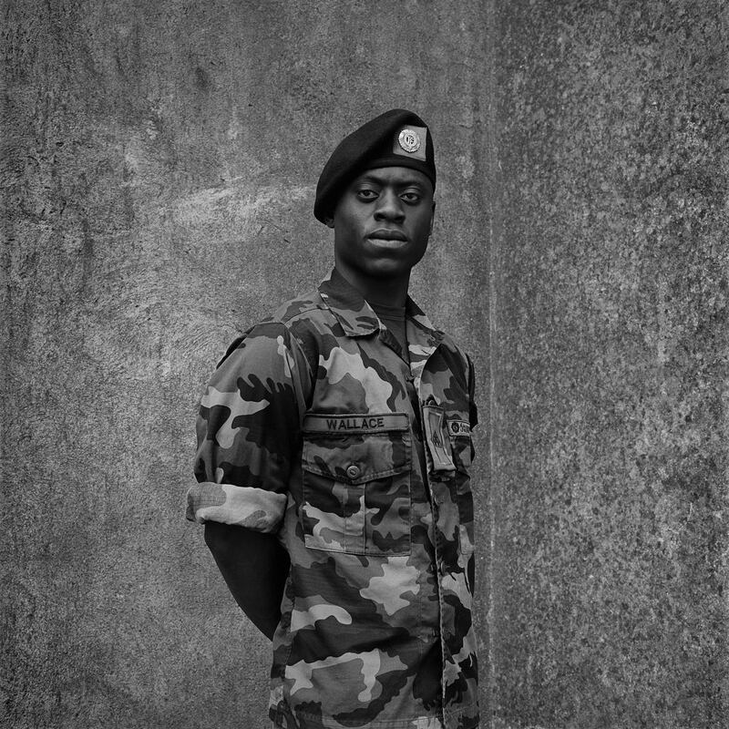 New Soldier, B Company Private Evans Wallace