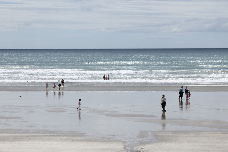 Tramore beach in the sun. Photograph: Nick Bradshaw