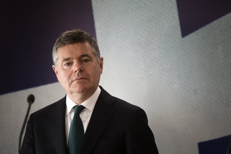 Former minister for finance Paschal Donohoe. Photograph: Dimitris Kapantais/SOOC/AFP via Getty Images          