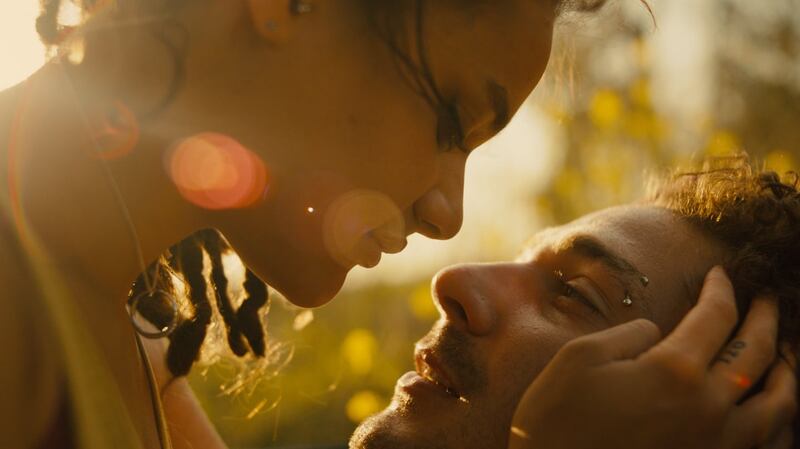 Sasha Lane and Shia LaBeouf in American Honey, which was shot by  Robbie Ryan