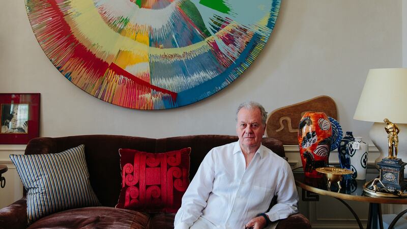 The sophisticate’s sophisticate: Jacques Grange at his apartment in Paris.