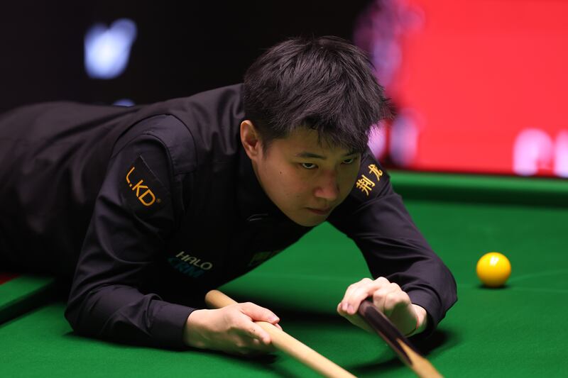 Zhao Xintong became China’s first world champion last year. Photograph: George Wood/Getty Images