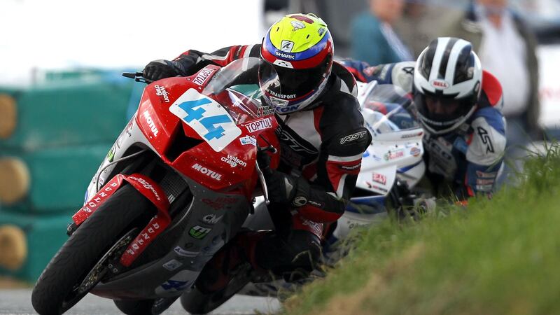 William Dunlop crashed during training for the 2018 Skerries 100 Road Races