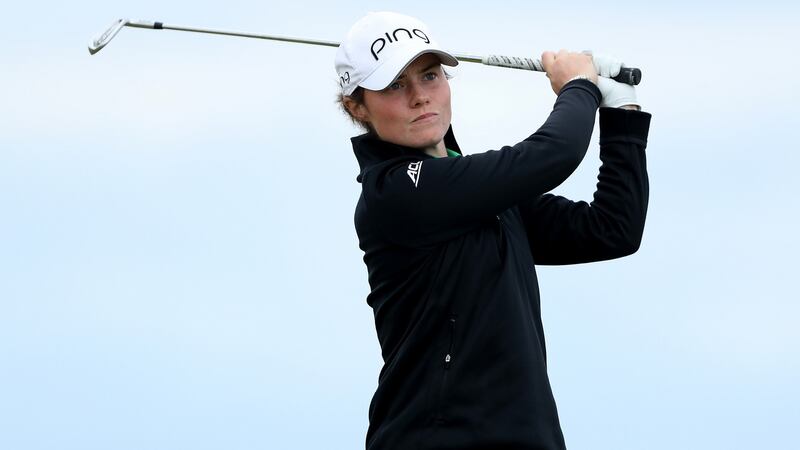 Leona Maguire, pictured during the Ricoh Women’s British Open in  August  2017, received the Women’s Amateur Player of the Year title for an honour-laden season. Photograph: David Cannon/Getty Images