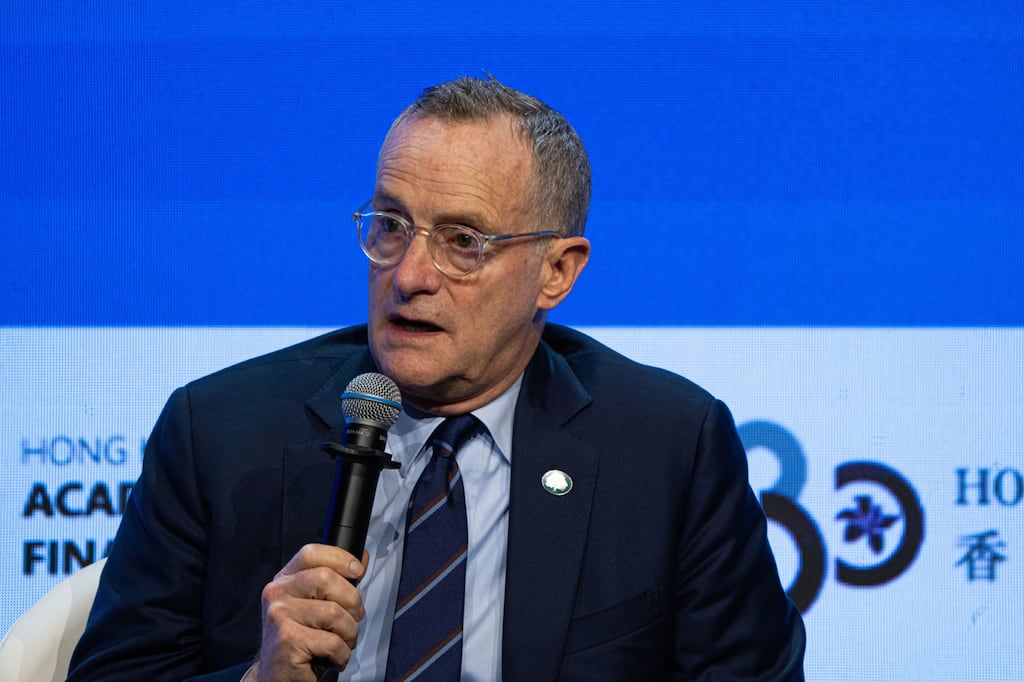 Howard Marks, co-chairman and co-founder of Oaktree Capital Group, has given his opinion on whether markets are experiencing an AI bubble. Photograph: Lam Yik/Bloomberg