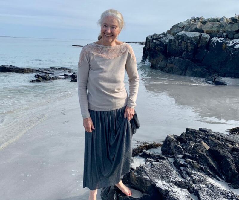 Judith Meagher has taken up pilates over Zoom