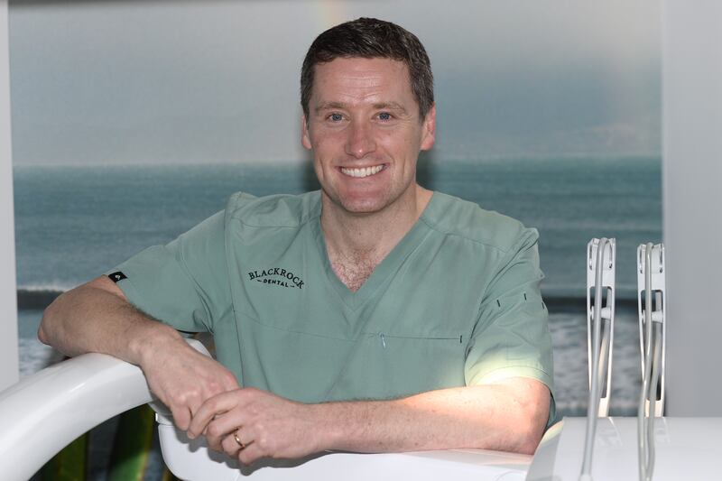 Dental surgeon Morgan O'Gara of Blackrock Dental in Dublin.
Photograph: Justin Farrelly/The Sunday Times