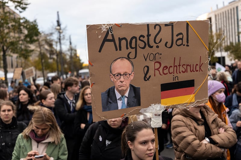 German chancellor accused of reaching for the dog whistle in bid to win back voters