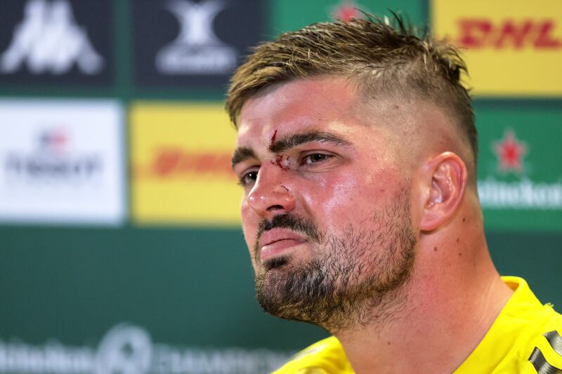 La Rochelle's Grégory Alldritt. Photograph: Laszlo Geczo/Inpho