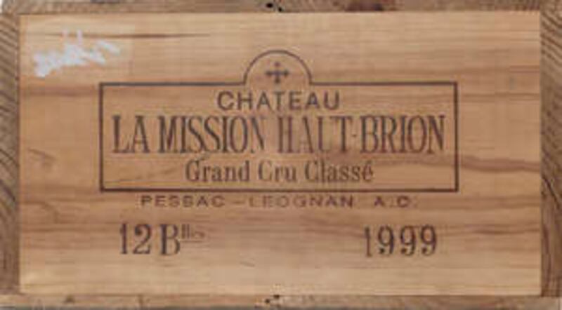 Chateau La Mission Haut-Brion Pessac-Leognan, France 1999