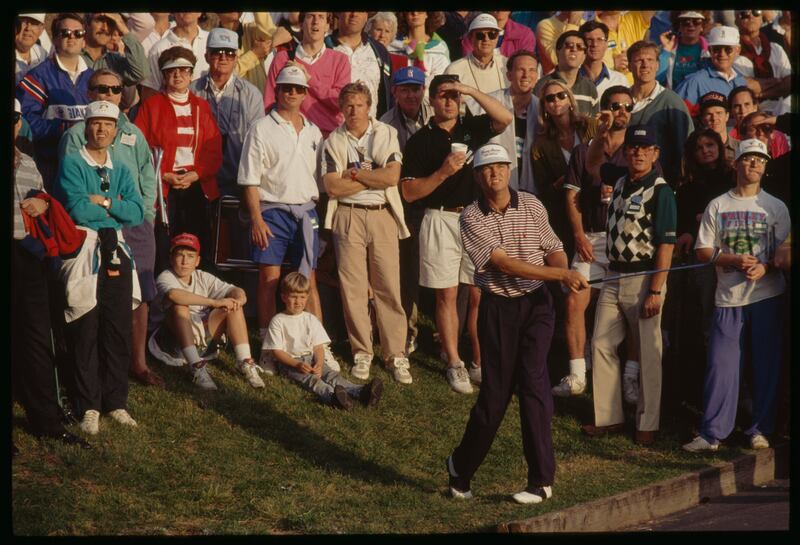 Davis Love III in 1992. Photograph: PGA Tour archive