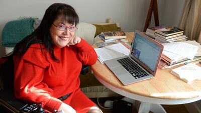 Rosaleen McDonagh. The bar in neither The Abbey or The Gate has disability access. Photograph: Dara Mac Dónaill
