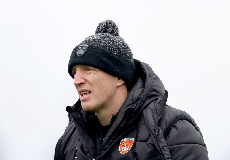 Armagh manager Kieran McGeeney. Photograph: James Crombie/Inpho