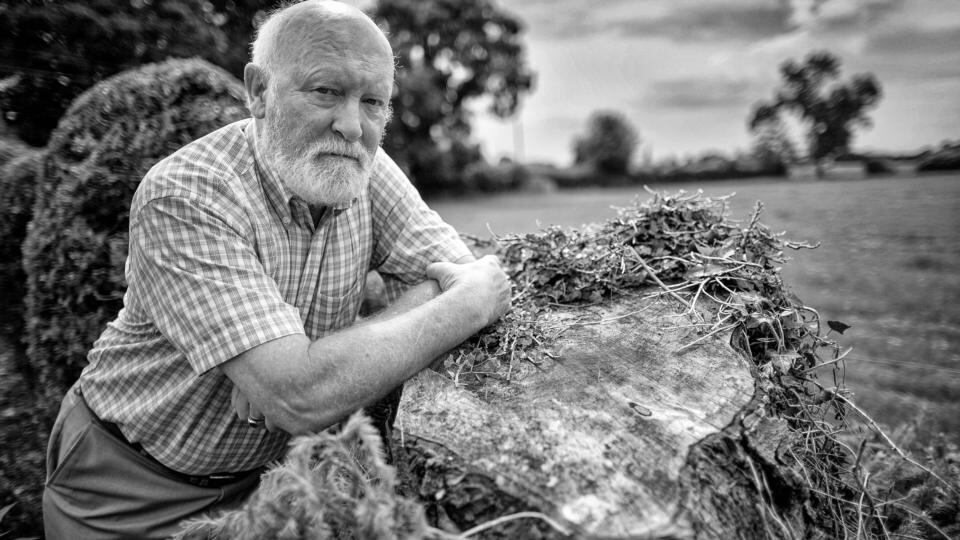 Generations: Cathal Cullen at his home, Garty Lough, Bamford, Co Kilkenny. Photograph: Dylan Vaughan