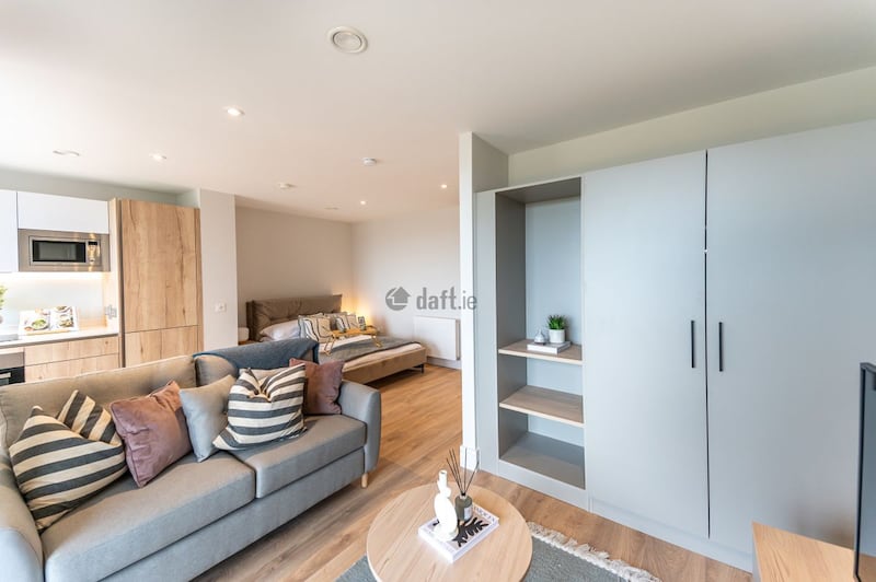Hamilton Gardens in Cabra: if you want an actual bedroom, prices start at €2,307 a month, or €2,614 for a two-bed