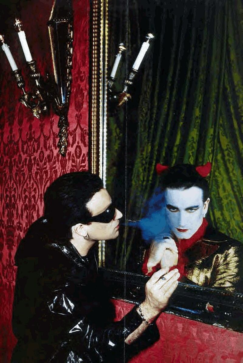 MacPhisto: alter egos on full display during the Zoo TV era. Photograph: Kevin Davies