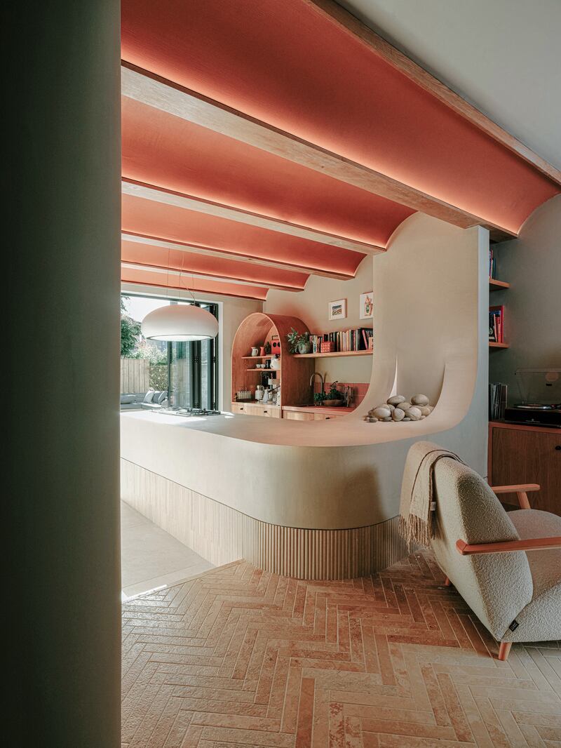 Transformed kitchen area.  Photograph Max Fedorov