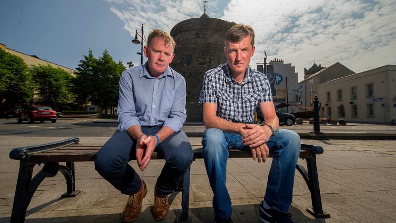 Paul Walsh and Colin Power were victims of Waterford child abuser Bill Kenneally. Photograph: Patrick Browne