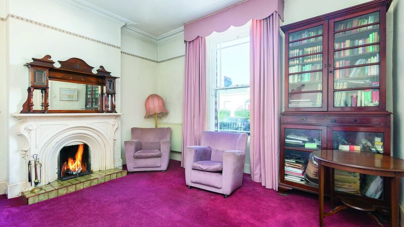 The living room.