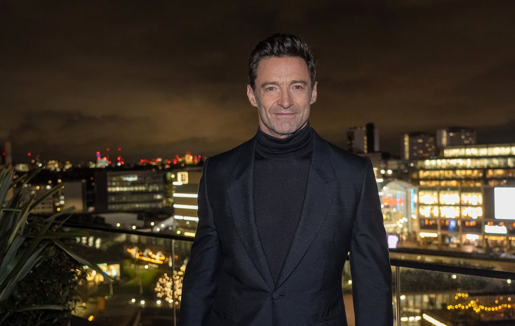 Noel Sharkey works as a chef at a restaurant in Holywood, Co Down and that “on the day in question Hugh Jackman had actually come in and bought staff drinks. File pic of Hugh Jackman