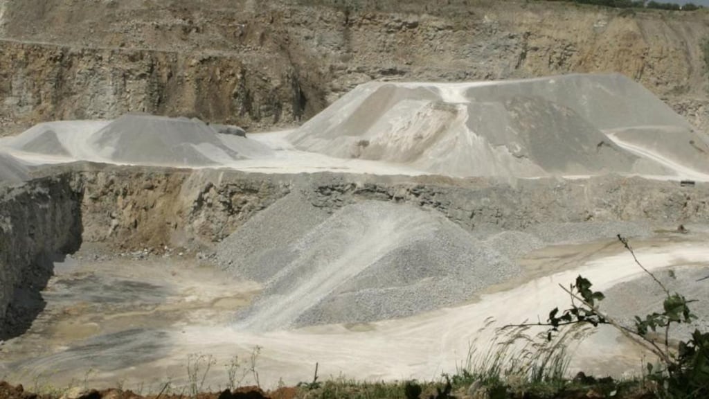 A man died on Thursday after an incident in a quarry near Tooreen, Co Mayo. It is one of a number operated by Frank Harrington Limited. File photograph: Dara Mac Dónaill/The Irish Times