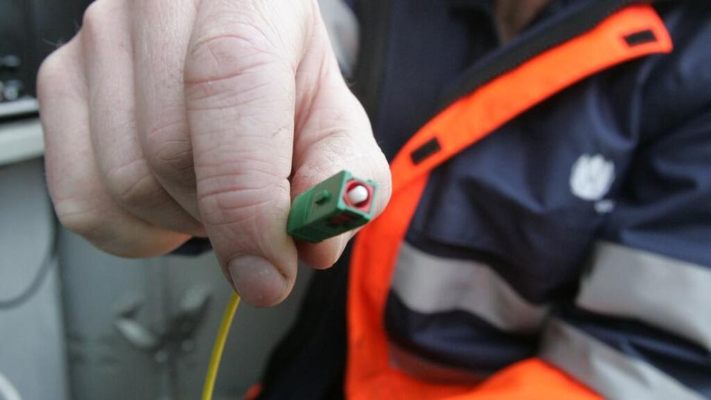 Mr Ó Riain said he would never have made the move to Connemara if he had known how inadequate the broadband would be. Photograph: Alan Betson/The Irish Times