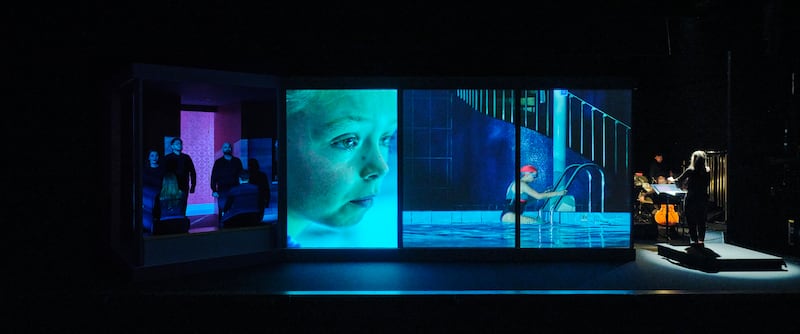 Dublin Theatre Festival 2025: the operatic interlude involves several singers and a classically trained ensemble. Photograph: Ros Kavanagh