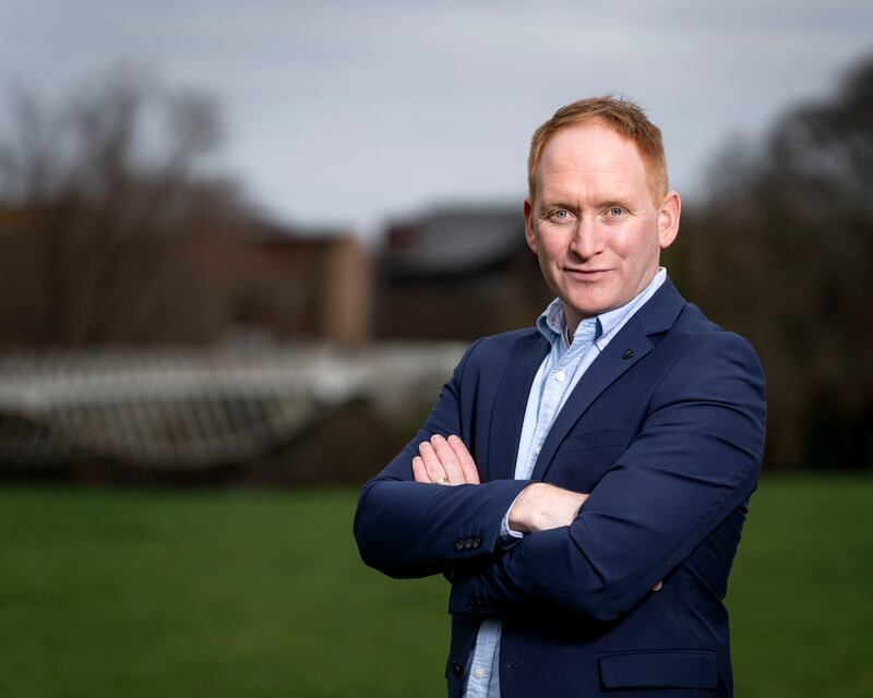 Viatel Technology Group's Damien McCann: 'The Guaranteed Irish ethos aligns very much with ours. It’s about creating jobs and supporting communities.' Photograph: Don Moloney