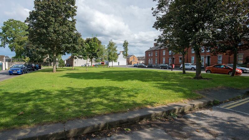 De Courcy Square in Glasnevin, Dublin 11. Photograph: Dave Meehan/The Irish Times