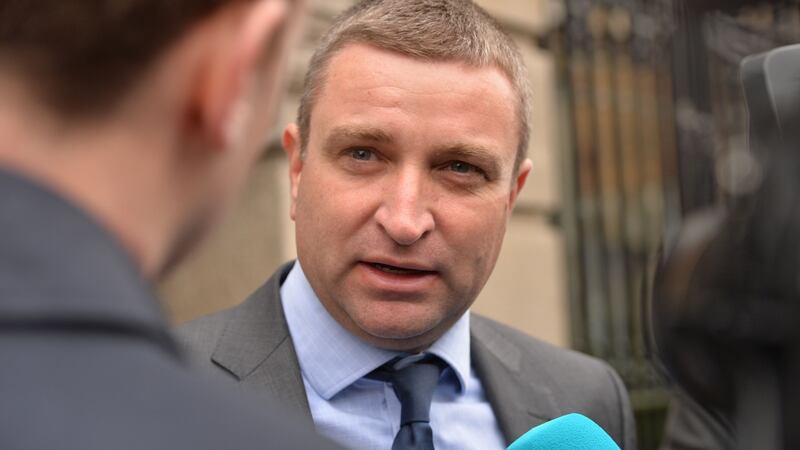 An investigation is under way after emerged that Fianna Fáil TD  Niall Collins voted for party colleague Timmy Dooley when he was outside the chamber. Photograph: Alan Betson/The Irish Times