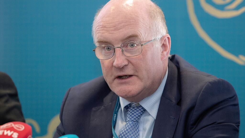 John Horan: became the first GAA president to address either house of the Oireachtas. Photograph: Laszlo Geczo/Inpho